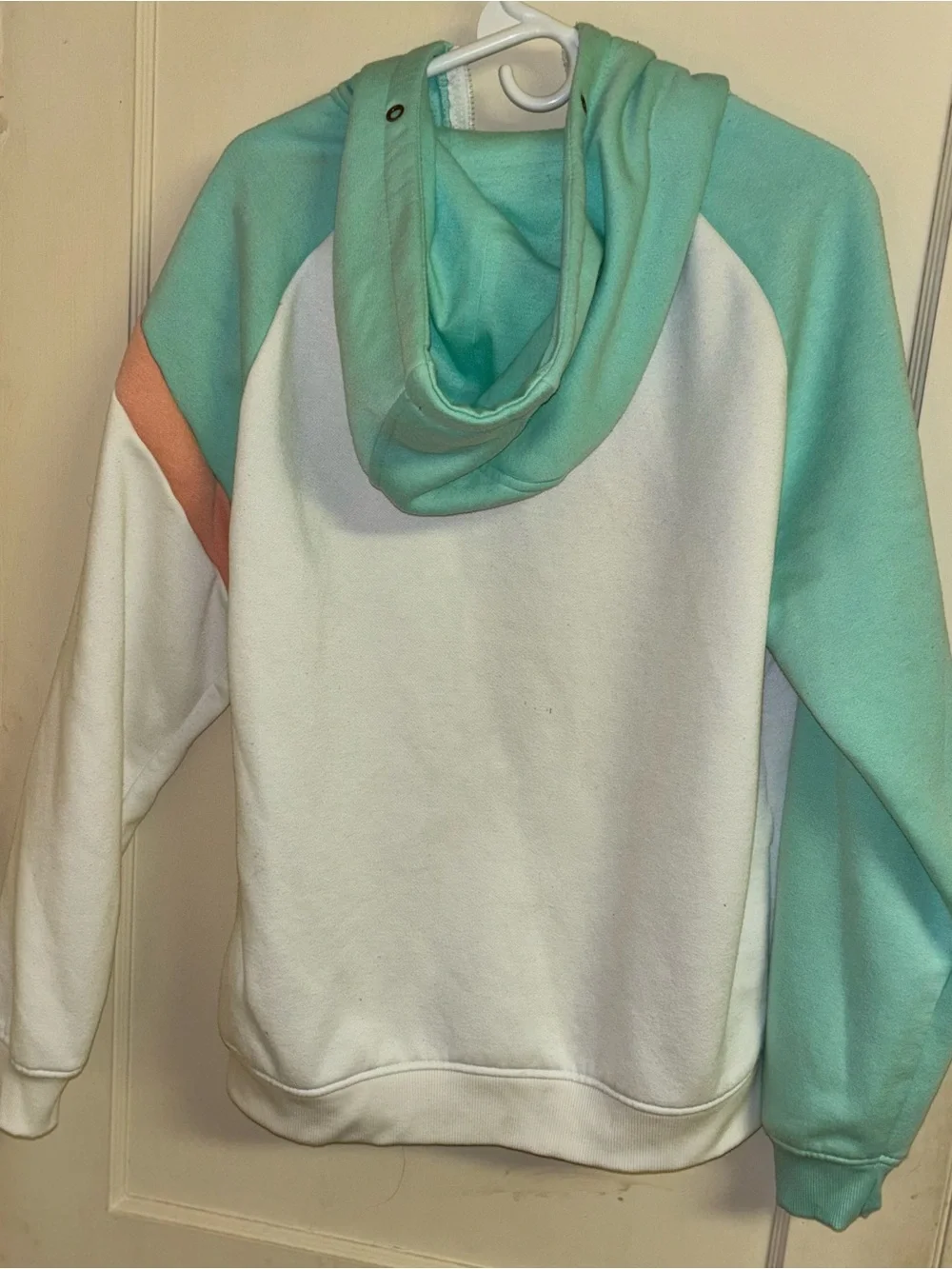 Nike Women’s Mint, Coral & White Colorblock Bomber Jacket